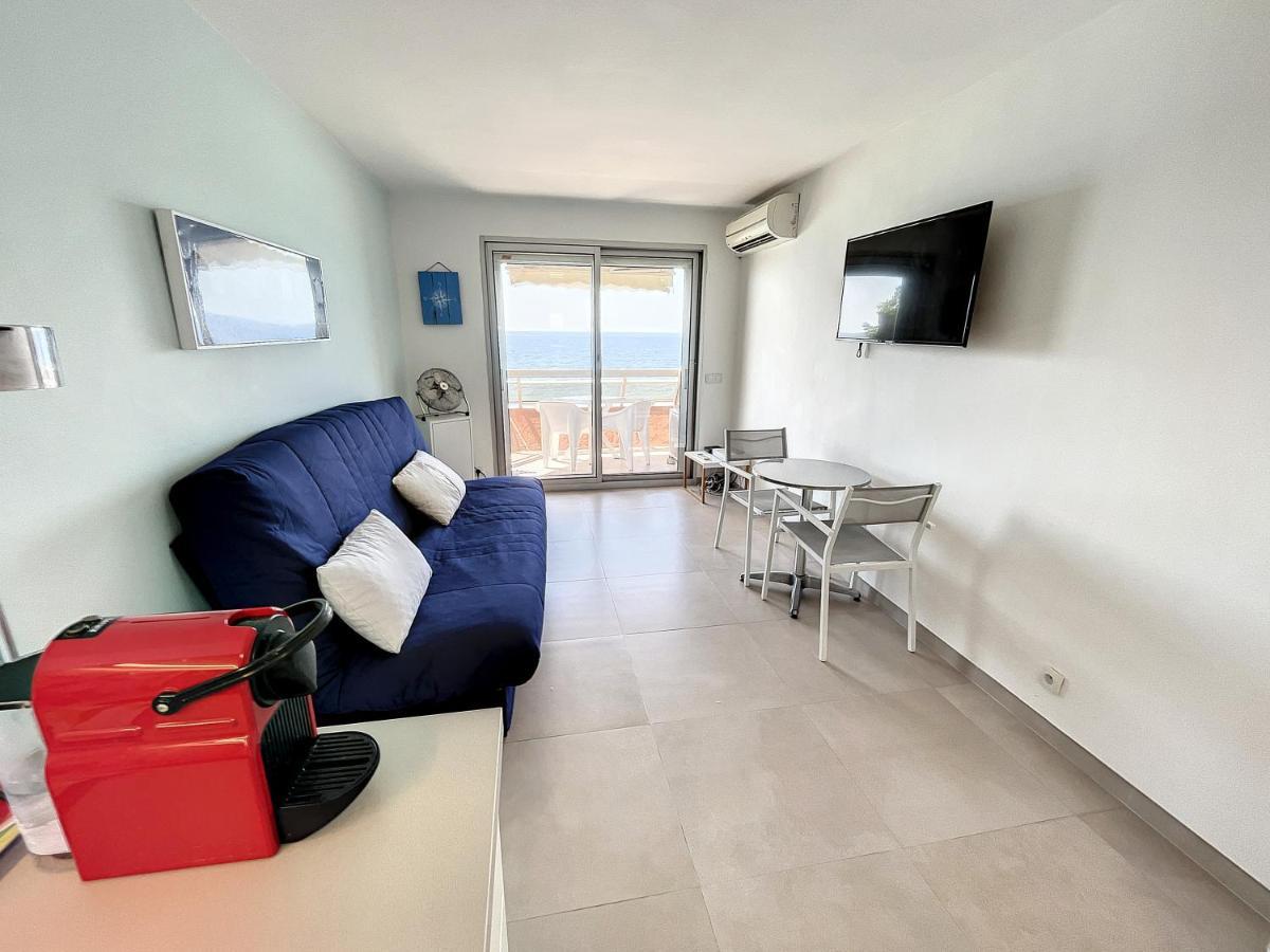 Studio With Beautiful Sea View And Direct Beach Access Cannes Kültér fotó